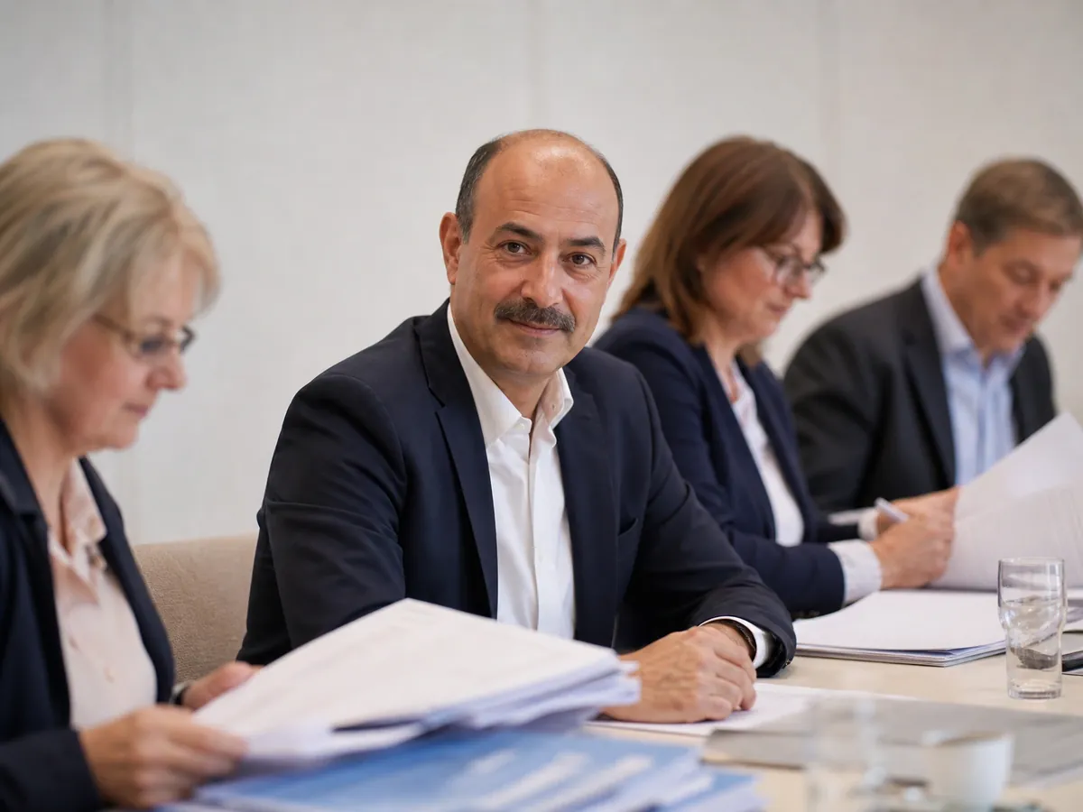 Arzt stellt sich im Nachbesetzungsverfahren beim Zulassungsausschuss für einen Kassensitz vor
